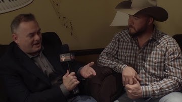 Josh Ward interview backstage at the National Finals Rodeo for Texas Nights