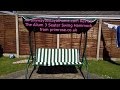 3 Seater Swing Hammock Cover