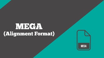 Bioinformatics: Mega Alignment Format | BioCode Ltd