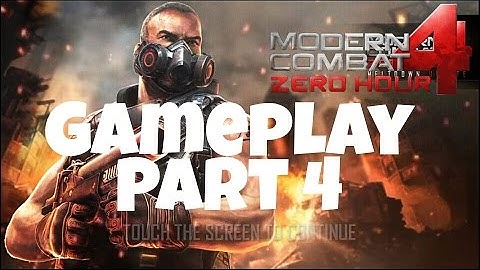 Modern Combat 4: Zero Hour || Walkthrough Mission 4 New World Order
