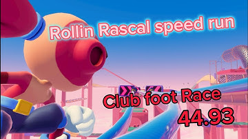 Rollin Rascal Speedrun Club Foot Race