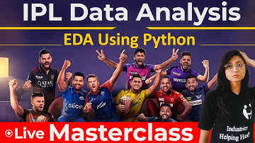 IPL Dashboard | Exploratory Data Analysis Using Python | Project Discussion | Live | Watch Now