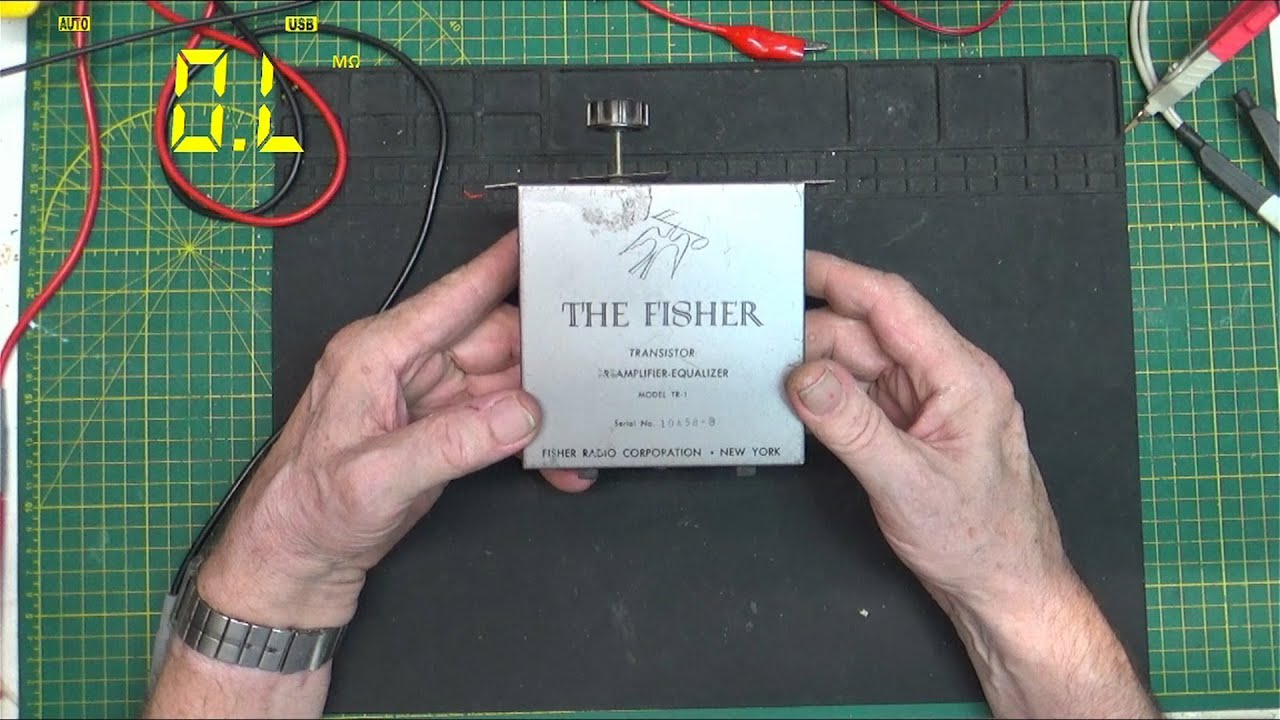 The Fisher TR-1 Preamplifier Repair and Checkout - YouTube