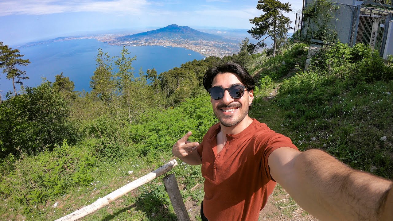 Sul Monte Faito tramite la FUNIVIA DEL FAITO con EAV LINEE VESUVIANE