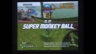 Super Monkey Ball GameCube Gameplay_2001_08_23