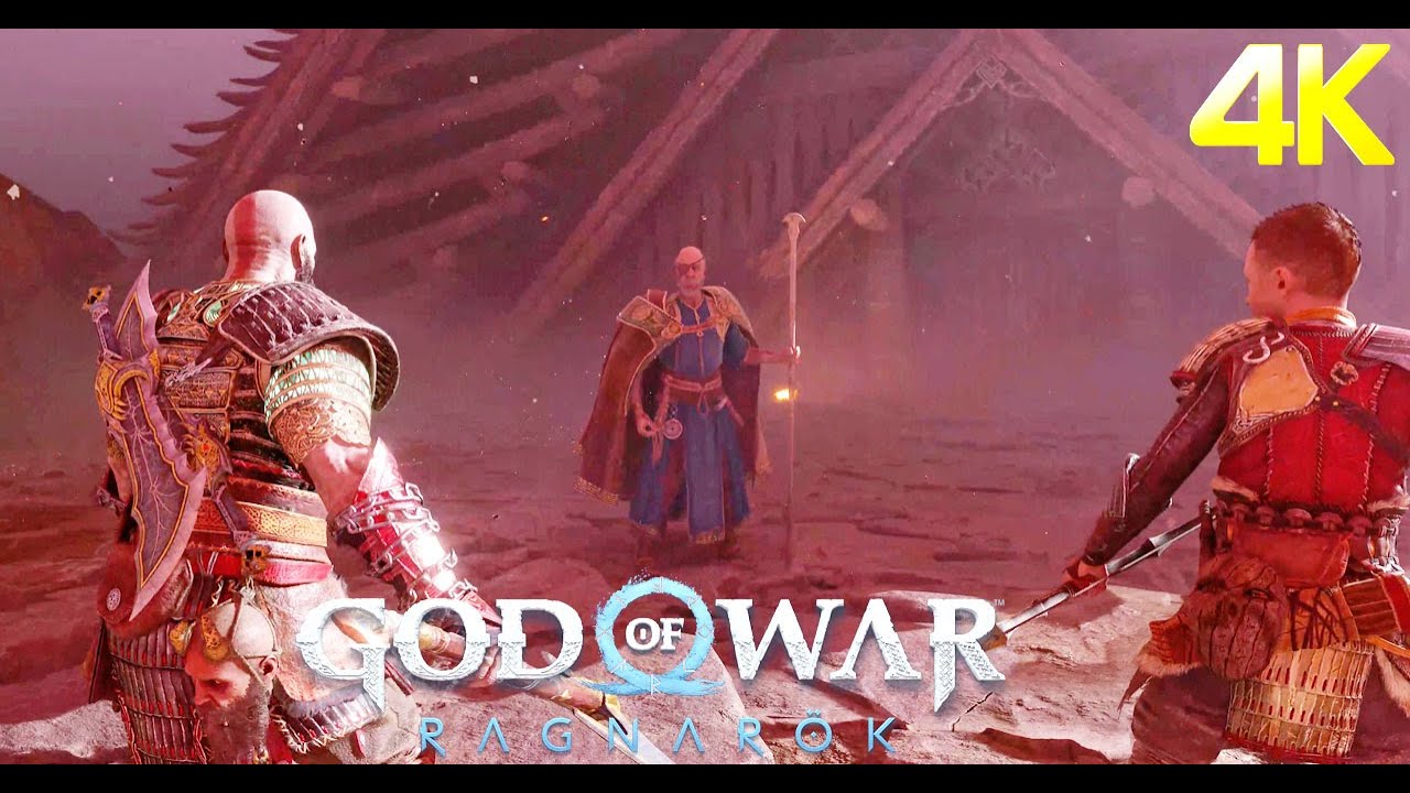 God of War 5 Ragnarok - ODIN Vs Kratos Boss Fight & Death Scene