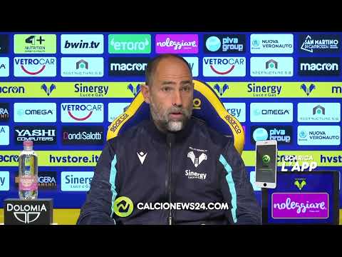 Tudor: «con l'Atalanta mi aspetto una partita difficile» - VIDEO 1 Conferenza stampa Tudor pre Atalanta-Verona: “Con l’Atalanta mi aspetto una partita difficile”