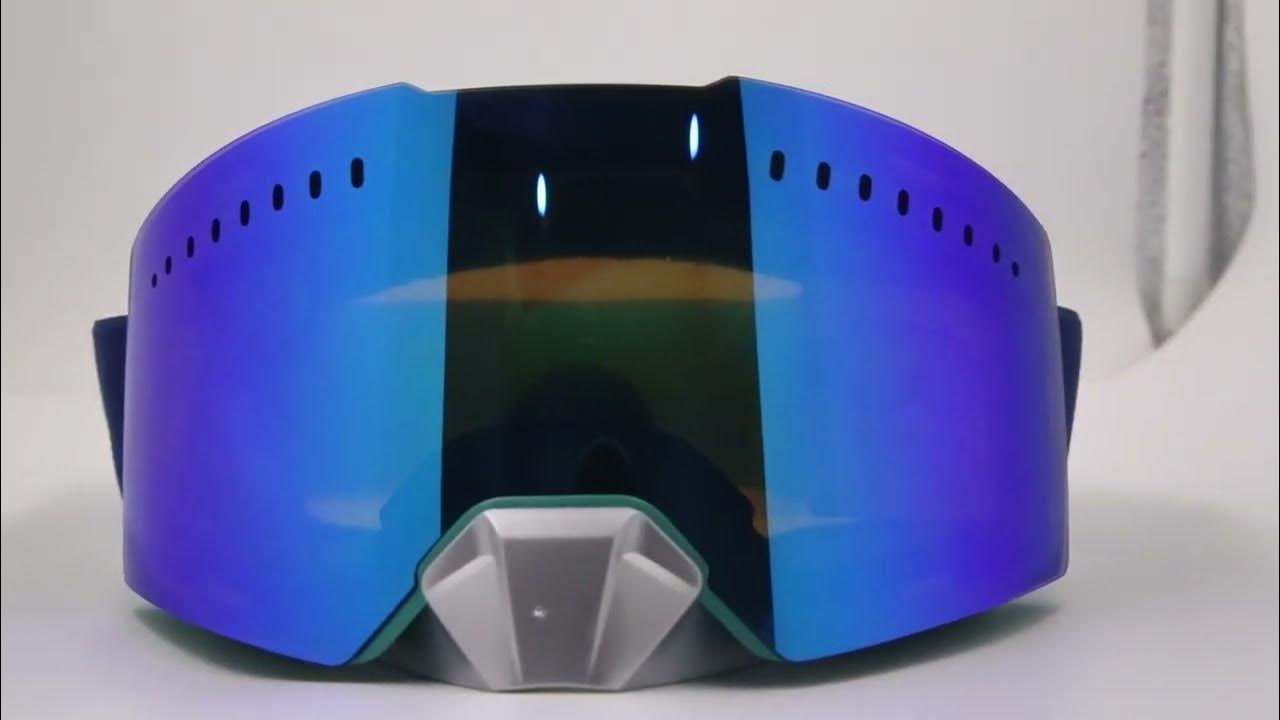First look at JIEPOLLY detachable heated snowmobile goggles