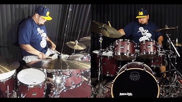 Bateria Mapex Mars Crossover Plus 22",10",12",14",16" Quick Check Drum Set