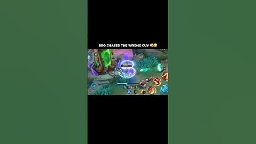 bro chased the wrong guy 🫵🏼🤣 #choou #mobilelegends #mlbb #mobilelegendsbangbang