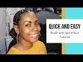 Alicia Keys Inspired Braided Space Buns || Best Fall Protective Style [2020]