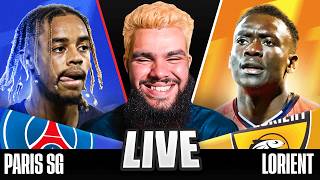 🔴PSG 2-2 Lorient • Ligue 1 [WATCH ALONG]