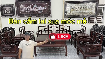 Giới thiệu đồ gỗ xưa cũ cao cấp giá trị, bàn móc cẩm lai, tranh ốc đỏ giá trị,bàn trắc,đồ xưa Mekong