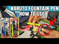 Naruto Fountain Pen Kaise Use Kare | Naruto Ink Pen in Hindi | Fountain Pen Refill Kaise Lagaye