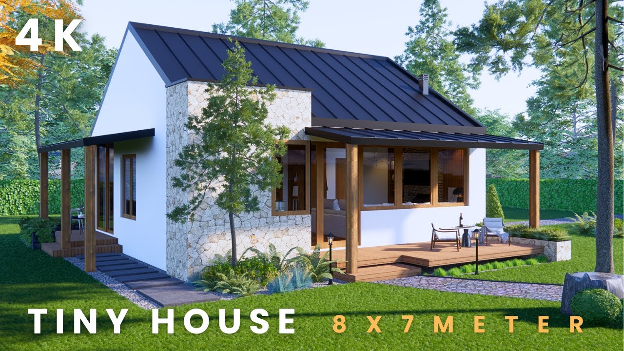 Small but Smart! Tiny House Tour | 8x7m (26’ x 23’) Home Design