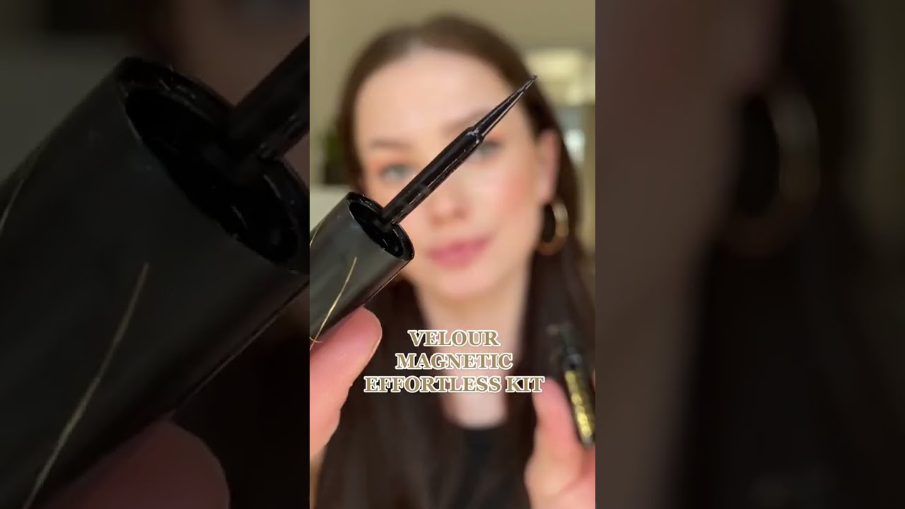 Magnetic lashes are SO EASY