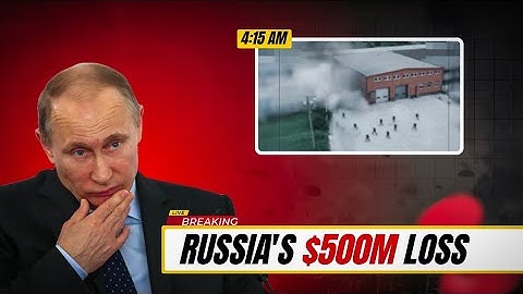 Ukrainian Drone Obliterates Russia