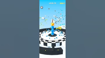 Stack Rider New Update Gameplay iOS,Android Walkthrough Level 70 #stackrider #androidgames #shorts