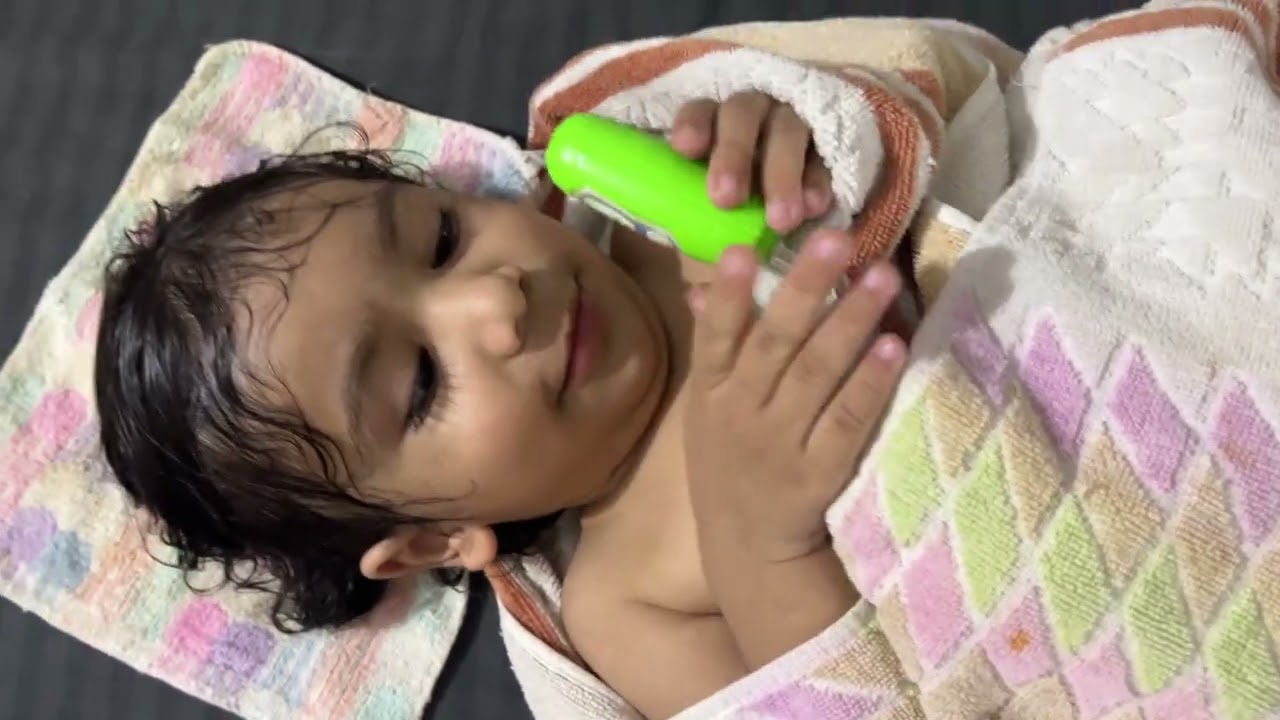 💦 Cold Water Diaper Changing Scene💕| Fun Kid Video| 5th February 2026