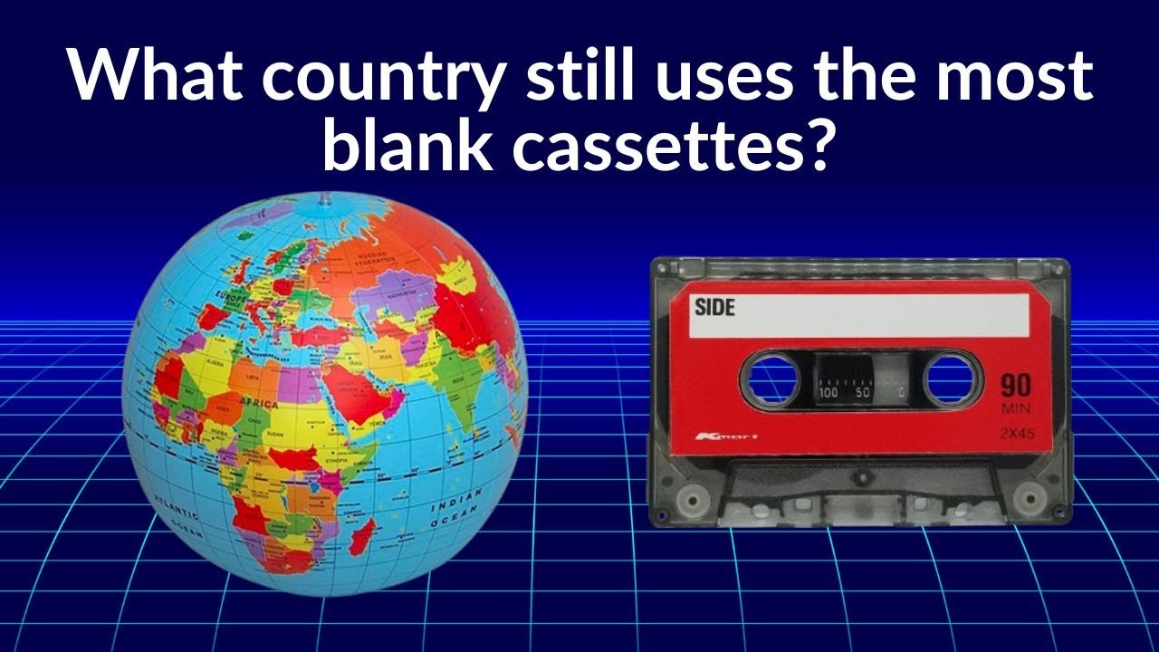 В какой стране по-прежнему потребляется больше всего пустых кассет?