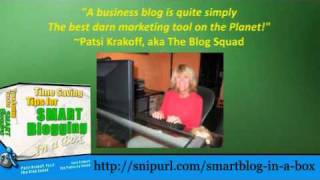 Time-Saving Tips for Smart Business Blogging from Patsi Krakoff, The Blog Squad