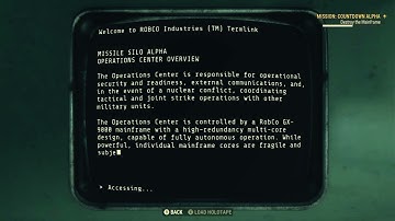Mainframe Access Terminal 2 - Fallout 76 Terminal