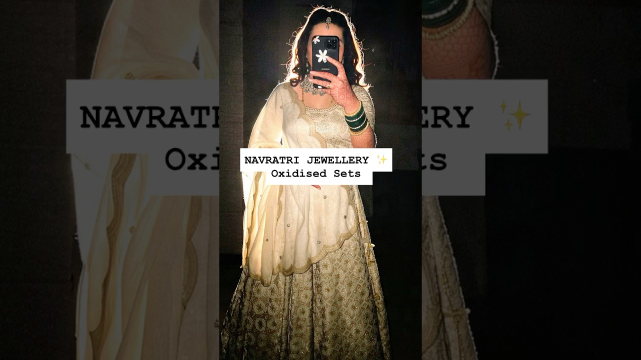 #navratri2026 #navratrispecial #oxidisedjewellery
#youtube #