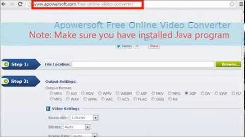 Convert videos to flv format online