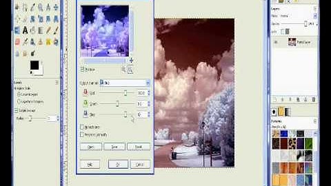 Swapping Red & Blue Channels On GIMP