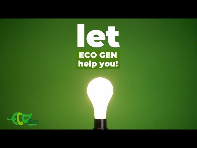 Promotional Marketing Video For Eco Gen Contractors, Stranraer. Produced By Corrie D Marketing.