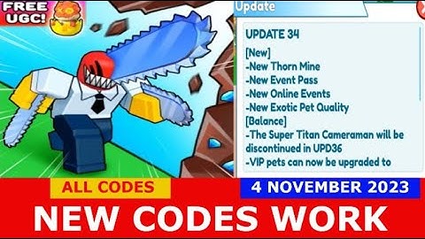 *NEW UPDATE CODES* [New Mine] Clicker Mining Simulator ROBLOX | ALL CODES | NOVEMBER 4, 2023