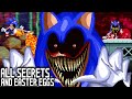 ALL SECRET ENDINGS - SONIC.EXE: ONE MORE ROUND (ALL SECRET DEATHS AND EASTER EGGS)