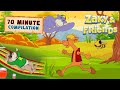 Zaky  friends compilation  islamic kids cartoons  70 minutes