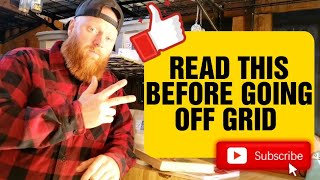 3 Books to read BEFORE off the grid HOMESTEADING