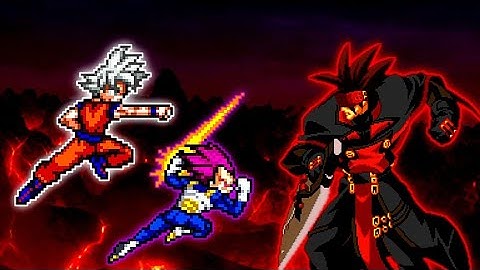 Goku Namek V4 OP (AF) & Vegeta DBS V2 OP (AF) VS Black Apocalypse OP in Jump Force Mugen