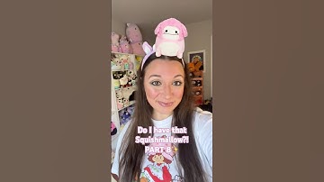 Do I have that Squishmallow?! USING THE SQUISHMALLOW FILTER PART 8 #squishmallows #fyp #squishtok