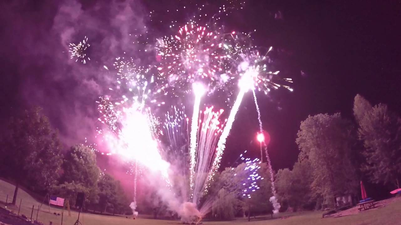 Jet Pack Kicks Fireworks - YouTube