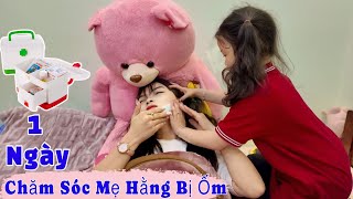 Em Quỳnh Nhi Chăm Mẹ Hằng Bị Ốm