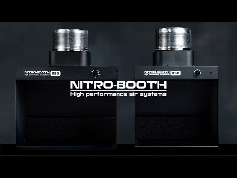 PROFIX NITRO-BOOTH ニトロブース 450 卓上塗装ブース PROFIXの塗装ブース】 ニトロブース PV - YouTube
