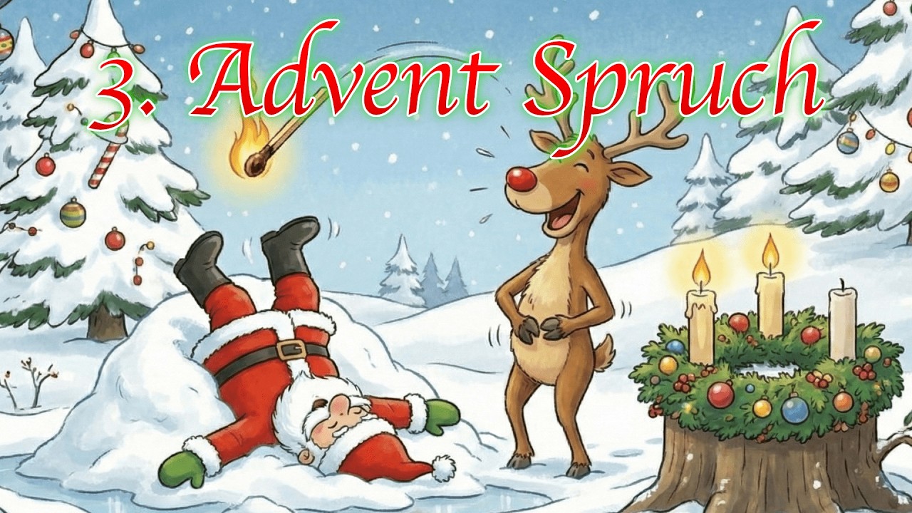 3. Advent Spruch Lustig Kostenlos Für WhatsApp - Frohen Dritten Advent 2025 Adventsgrüße
