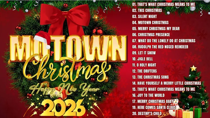 MOTOWN 2026 SOULFUL CHRISTMAS ❄️Soulful Christmas: Best R&B Holiday Songs of All Time
