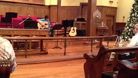 Cameron Tarpley performing Ewon Dobson song