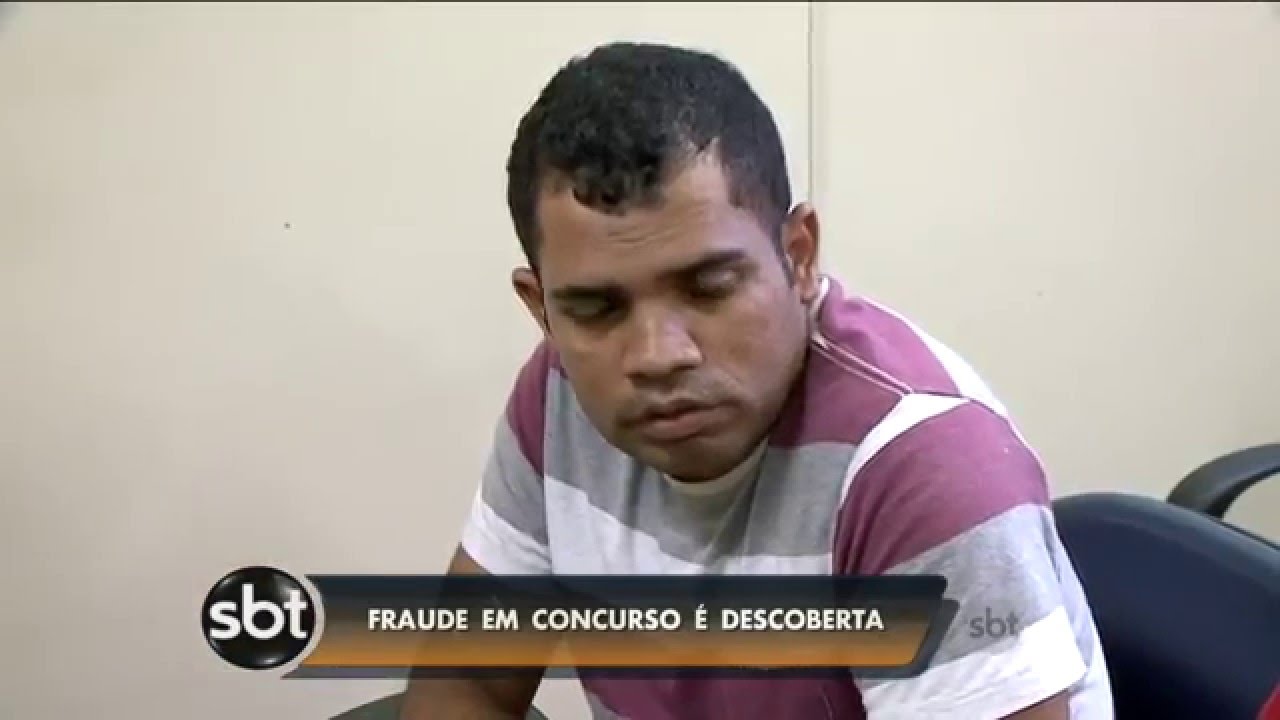 FRAUDE EM CONCURSO PÚBLICO - 2016