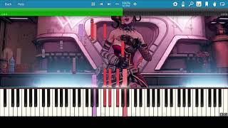 Video thumbnail of "Moxxi's Bar Piano Tutorial [With Sheets]"