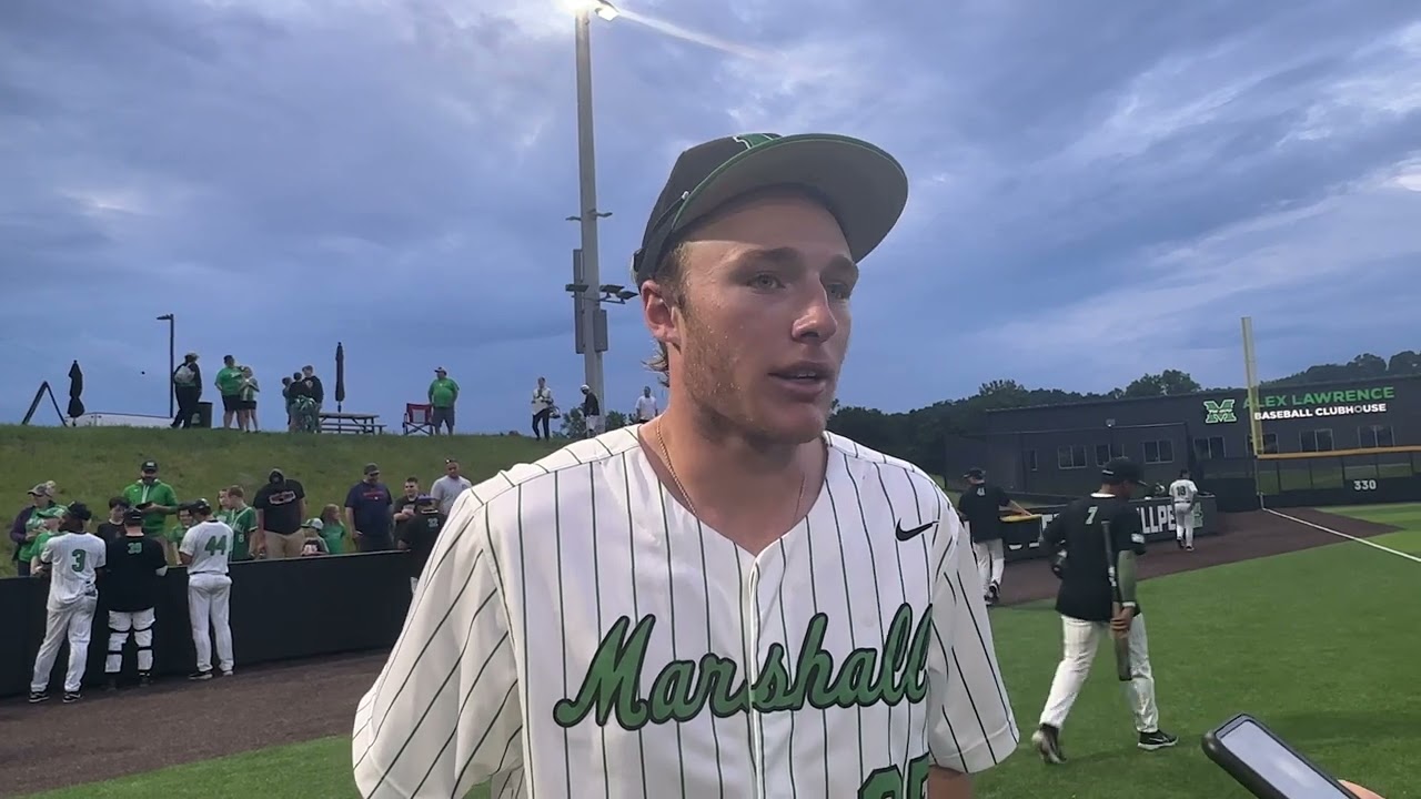 Image related to Marshall Baseball - Bryce Blevins/Cam Harthan/Head Coach Greg Beals (Post-Georgia State Game 2)