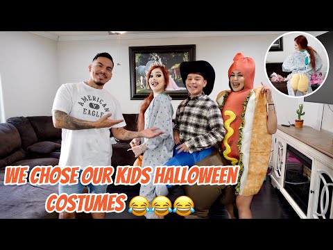 We Chose Our Kids Halloween Costumes *Hilarious* 😂