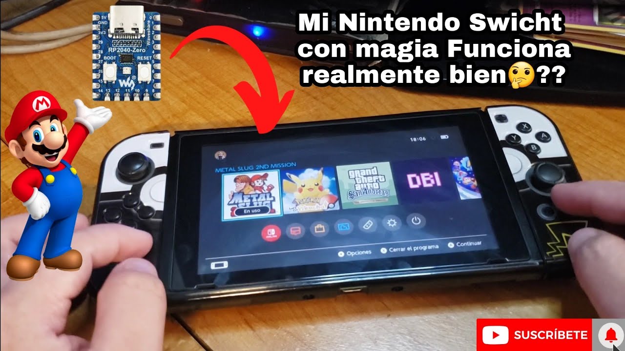 Mi Nintendo Switch que tal funciona con Magia Instalada 🤔🤔 - YouTube