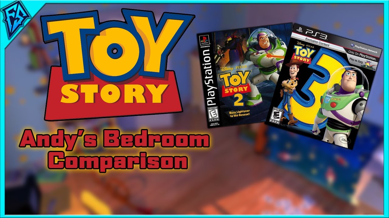 Toy Story Games Andy S Bedroom Comparison