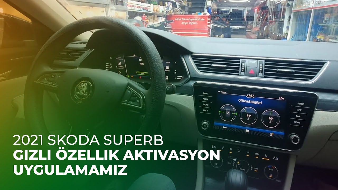 2021 Skoda SuperB // Gizli Özellik Aktivasyon Uygulamamız
