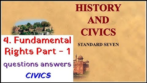 fundamental rights questions answers class 7 civics | fundamental rights exercise class 7 civics